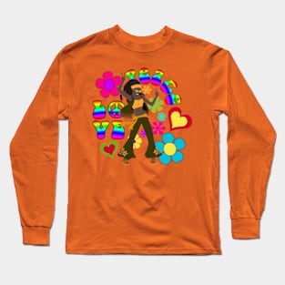 Black Hippy Chick Long Sleeve T-Shirt